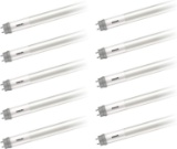 Philips LED 534172 Ballast Bypass 4-Foot T8 Tube Glass Light Bulb Cool White, 10-Pack