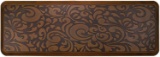 Butterfly Long Kitchen Anti Fatigue Mat Comfort Floor Mats, Light Antique