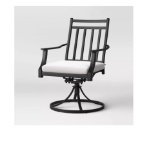 Threshold Fairmont Metal Patio Swivel Rocking Dining Chair - 2 Pack $300.00 MSRP