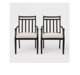 Threshold Fairmont Stationary Patio Dining Chair - 2 Pack $260.00 MSRP