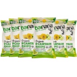 Barnana Organic Plantain Chips - Acapulco Lime- 5 Ounce, 6 Pack - Salty, Crunchy $41.99 MSRP