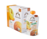 Amazon Brand - Mama Bear Organic Baby Food, Stage 2, Pumpkin Apple Peach Buckwheat, 4 Ounce Pouch