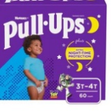 Pull-Ups Night-Time Boys' Training Pants, 3T-4T, 60 Ct - $26.49 MSRP
