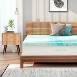 Linenspa 2 Inch Gel Swirl Memory Foam Topper-Queen