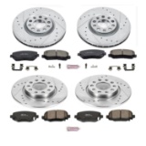Power Stop K7288 - Power Stop Z23 Evolution Sport Brake Upgrade Kits