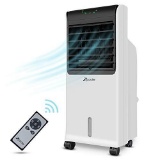Portable Air Conditioner, Quiet Evaporative Cooler with Ice Compartment and Remote