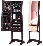 Nicetree Jewelry Cabinet with Full-Length Mirror - $117.99 MSRP