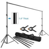 Emart Photo Video Studio Backdrop Stand 10 X 12Ft Heavy Duty Adjustable Photography