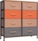 Crestlive Products Vertical Storage Tower with 8 Drawers, Fabric Dresser - $87.97 MSRP