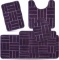 Effiliv Bathroom Rugs Set 5 Piece Memory Foam Mats, Extra Soft Anti-Slip $53.97 MSRP