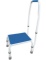Platinum Health AdjustaStep(tm) Deluxe Step Stool/Footstool with Handle/Handrail, Height Adjustable