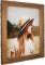 IKEREE 12x16 Picture Frame, Natural Brown