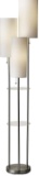 Adesso 4305-22 Trio Floor Lamp, 68.00 x 14.00 x 11.70 inches, Brushed Steel - $123.00 MSRP