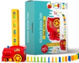 Domino Train Set - Fun and Colorful Train That Prepares Your Domino Rally Experience ...$29.99 MSRP