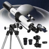 Telescope 80EQ Refractor Scope - 80mm Aperture and 700mm Focal Length, Multi-Layer $279.99 MSRP