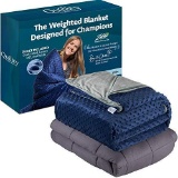 Quility Premium Kids and Adult Weighted Blanket and Removable Cover - 12 lbs - 60