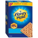 Honey Maid Honey Graham Crackers, Family Size, 25.6 oz;...Oreo Family Size;...Ritz Crackers