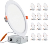 N2R LED Panel Lighting, 4000K Recessed Ceiling Lighting, ?12 Pack), $89.99