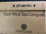 East West Tea Company Tea Bags, 4 cartons with 16 tea bags