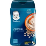 Gerber Single-Grain Oatmeal Baby Cereal, 8 Ounces, $2.29