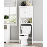 Spirich Home Bathroom Shelf Over-The-Toilet, Bathroom SpaceSaver, Bathroom Storage