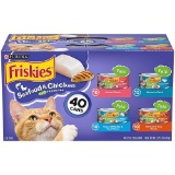 Purina Friskies Canned Wet Cat Food 40 Ct. Variety Packs