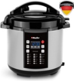 Pressure Cooker Instant Crock 10-in-1 Pot Pro Series 19 Program 6Q (ML100A-M01)