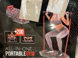 All in One Portable Gym/Storage Shelf