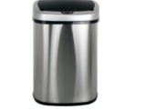 BestOffice TC-1350R 13-Gallon Touch-Free Sensor Automatic Stainless-Steel Trash Can