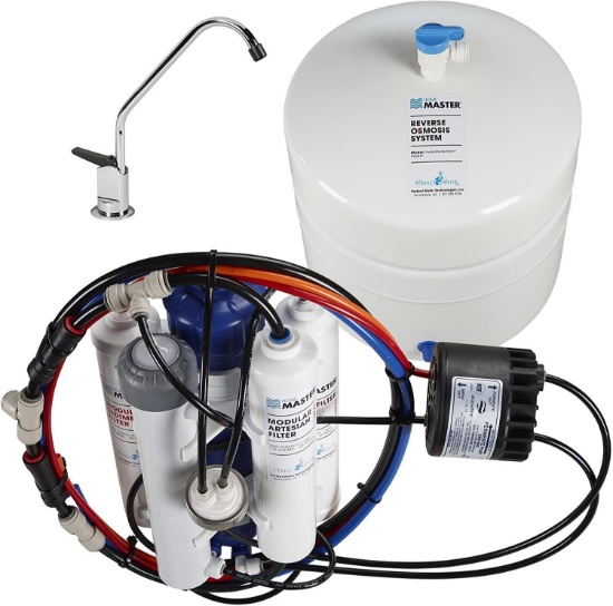 Home Master TMHP HydroPerfection Undersink Reverse Osmosis Water Filter System, $445.55