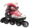 Harsh Youth's Canvas Adjustable Inline Skates, CRSMA10-RD MSRP ($):...$49.99