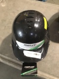 Rip-It Sports Batting Helmet, Black/White