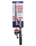 Steinhauser Pocket Fishing Rod Combo Micro Series Red White Blue