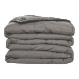 Pure Solitude 12 lb. Weighted Blanket Gray - $24.94 MSRP