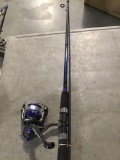 Worm Gear Spinning Fishing Combo