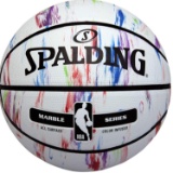 Spalding NBA Marble Series Outdoor Basketball Multi Color