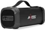 Axess SPBT1073 Portable Bluetooth Speaker Black/Gray - $39.99 MSRP