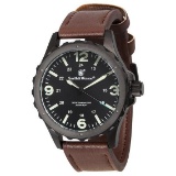 Smith and Wesson Men's Classic Analog Watch (SWW-W-MX33) (Color:Black/Brown) - $29.99 MSRP