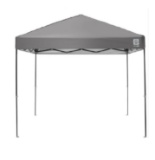 E-Z UP Jamboree 10' x 10' Straight-Leg Canopy (Gray/Black) Gray/Black - $169.99 MSRP