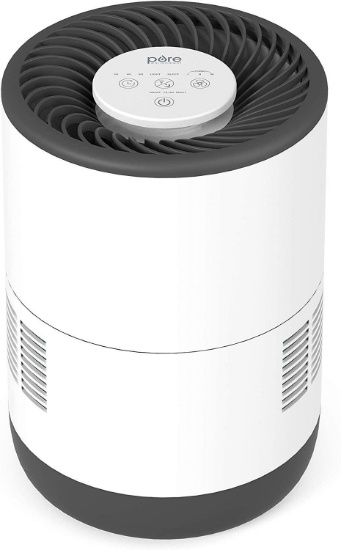 Pure Enrichment MistAire Eva - Mist-Free Evaporative Humidifier (2.8L) with Antimicrobial Filter