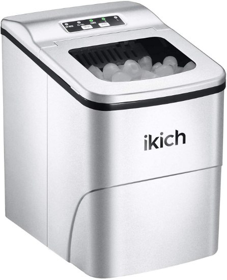 Ikich Portable Ice Maker Machine for Countertop - $128.99 MSRP