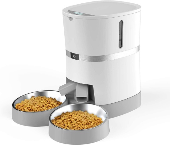 WellToBe Pet Feeder Food Dispenser up to 6 Meals with Portion Control, $99.99