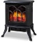 LIFEPLUS Fireplace Heater for Indoor Use, Electric Stove Heater with Realistic Dancing Flame Effect,