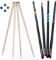 ProSniper Pool Cues | Set of 4 Pool Cue Sticks Made of Canadian Maple Wood $86.99 MSRP