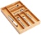 Zri Bamboo Kitchen Utensil Silverware Drawer Organizer $23.99 MSRP