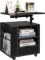 SIDUCAL Multi-Functional Wooden Bedside Table Height Adjustable and 360 Rotation Table $119.99 MSRP