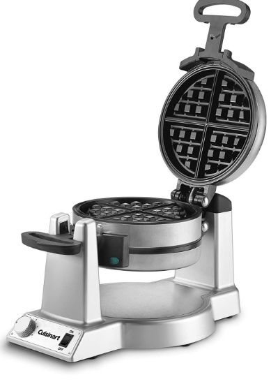 Cuisinart WAF-F20 Double Belgian Maker Waffle Iron, Silver (WAF-F20P1) - $91.60 MSRP