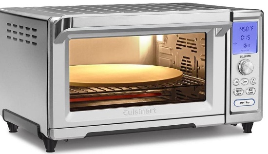Cuisinart TOB-260N1 Chef's Convection Toaster Oven, Stainless Steel, 20.87"(L)x 16.93"(W) x11.42"(H)