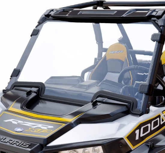 AURELIO TECH Hard Coated Polycarbonate Clear UTV Full Windshield for Polaris Razor