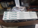 FilterBuy 14x25x1 Air Filter HVAC AC Furnace Filters (4-Pack)
